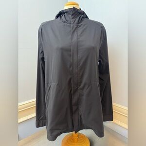 Lululemon dance studio pinstripe windbreaker jacket USM